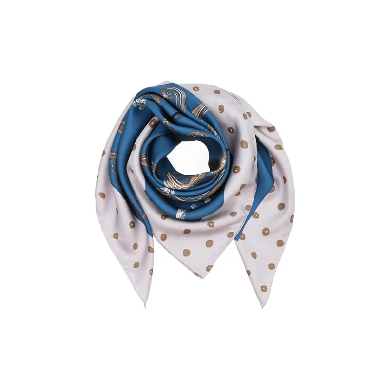 MARJAKURKI Silk Scarves Women's-5
