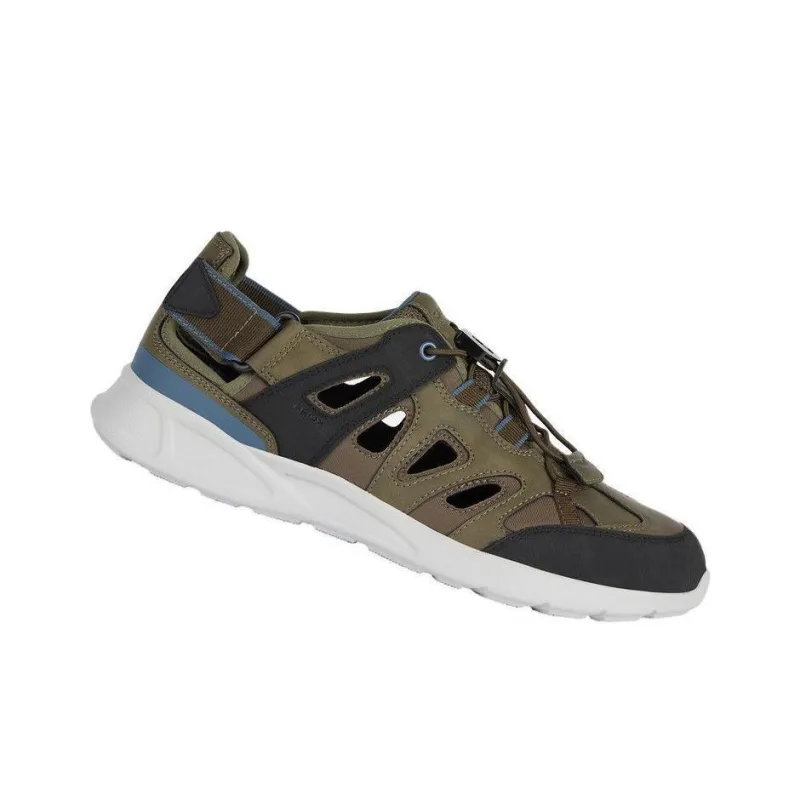 GEOX River Trekking Shoes Men's Olive Green-2