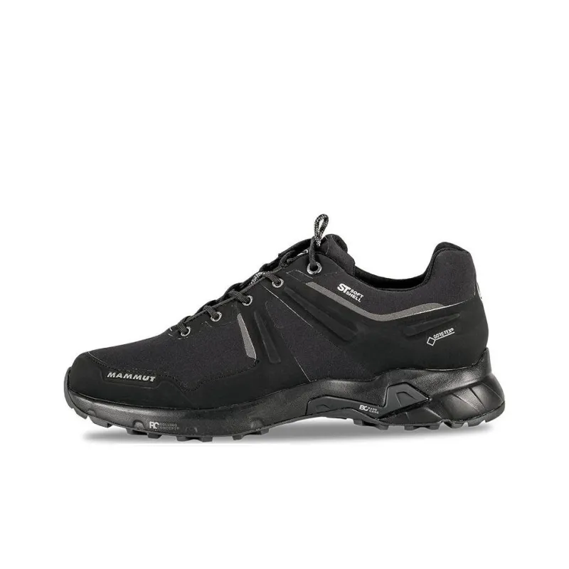 MAMMUT Ultimate Pro Anti-Slip Wear-Resistant Low-Top Trekking Shoes Women's Black-0