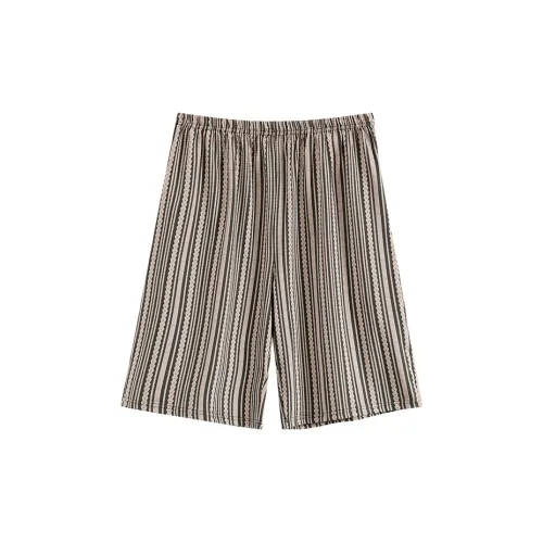 Qiao Ni Tong Pajama Pants Men's Coffee