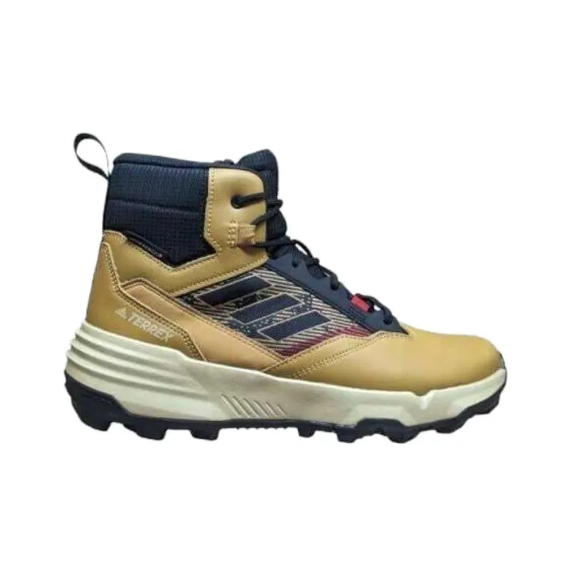 Terrex Unity Adidas Leather Mid Rain.RDY 'Beige Tone Mesa'-1