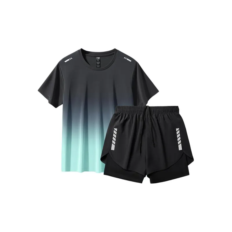 Yalu Preferred Swimming Sets Polyester+Elastane Fitness Running Sports Track & Field Badminton Casual Men's-10