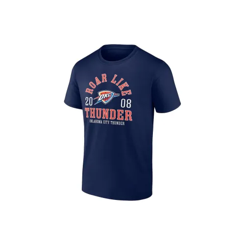 NBA Oklahoma City Thunder T-Shirts Men Blue