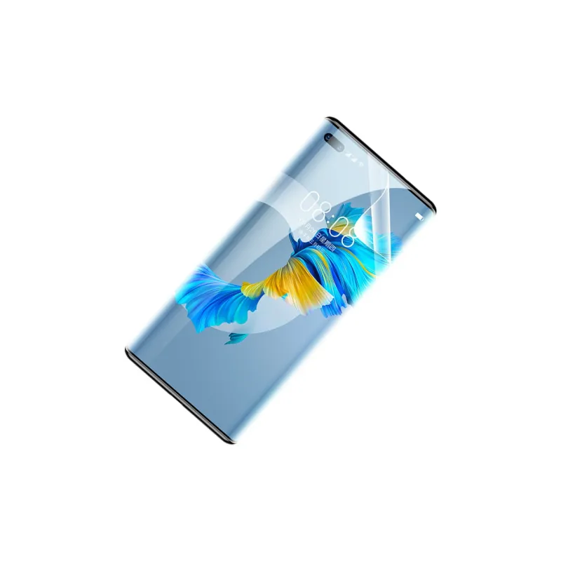 Billion Color Domestic AB Glue Huawei Mate40/30 Collection Porsche Hydrogel Soft Mask Mobile Phone Film-1