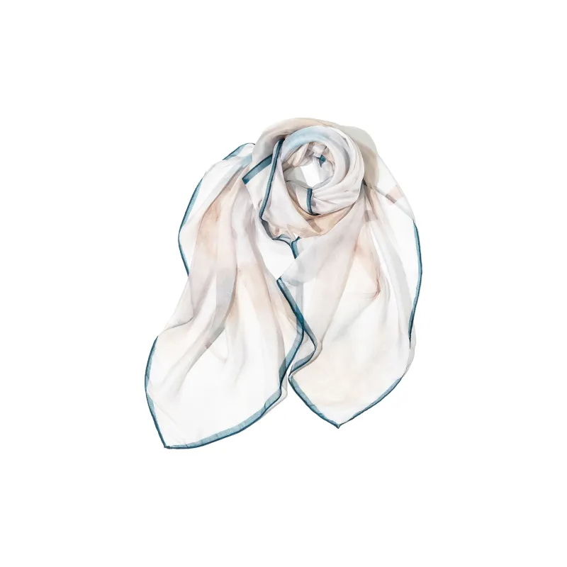 Shanghai Story 100% Mulberry Silk Scarves Women's Spring Song Like A Dream Gift Box Set-20