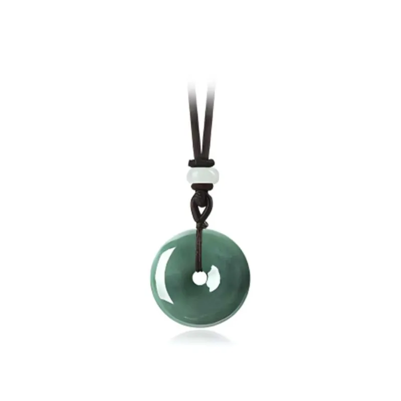 Bailijin Bean Type Jadeite Necklaces Unisex-3