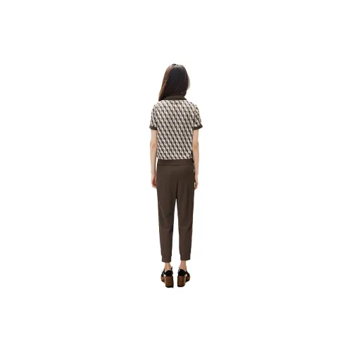 Mapping Casual Suit Women's Coffee