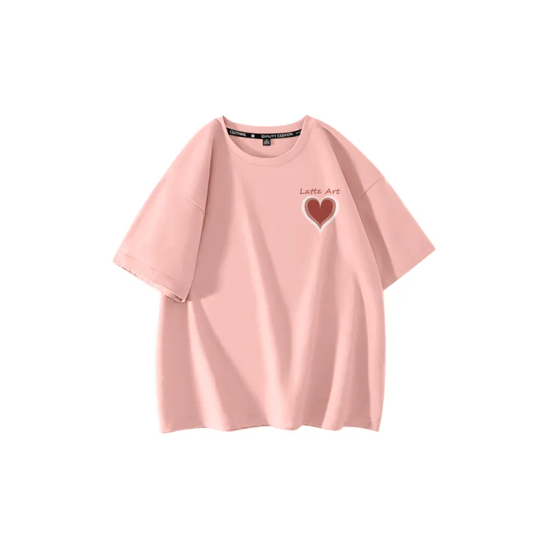 Cotton T Shirts Women's-5
