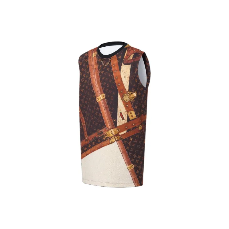 LOUIS VUITTON T Shirt Women's Brown-2