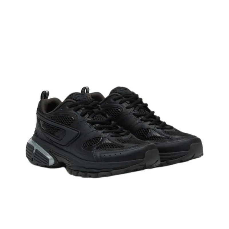 DIESEL Low Top Casual Shoes Men's Black-2