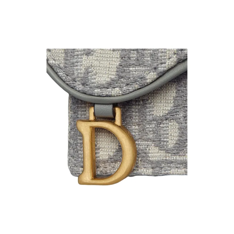 DIOR Canvas Material Pattern Jacquard Protective Sleeve Phone Cases COMPATIBLE WITH IPHONE 14 PRO-3