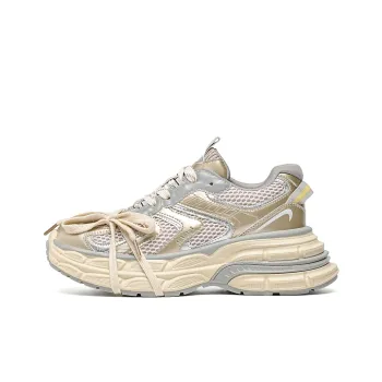 EBLAN Low Top Chunky Sneakers Women's Gold