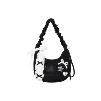 Adidas Originals Fabric Cloud Bag Shoulder Bag Handbag Shoulder Bag Mini Women's Black White