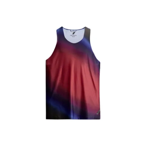 ZARA Tank Tops Men Iron Blue