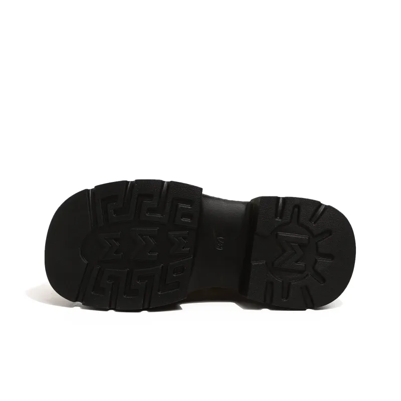 Trendy Loafers Women's Classic Black-19
