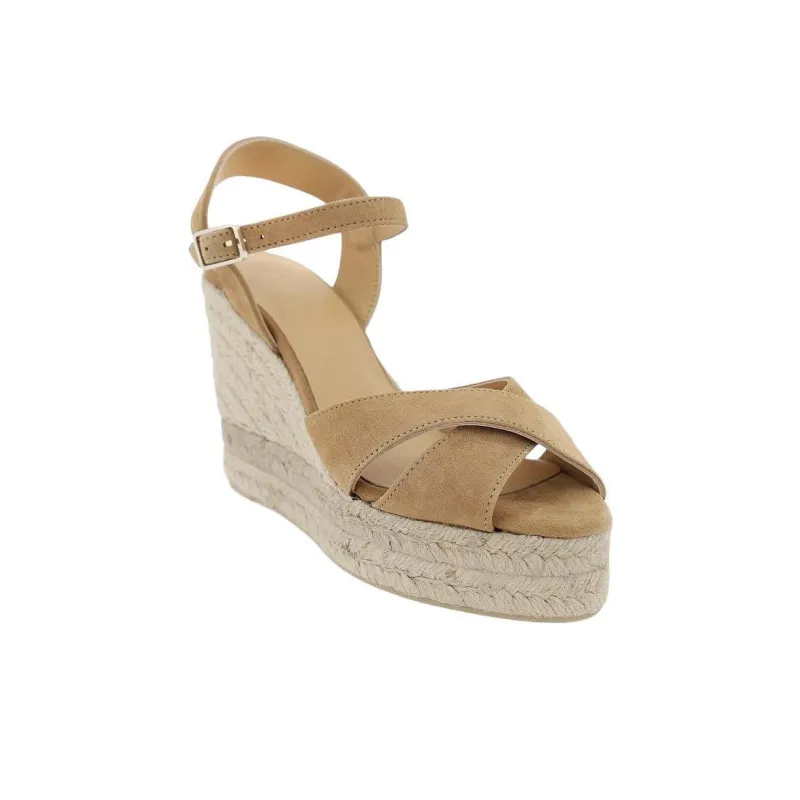 Castañer One Strap Sandals Women's Brown-2