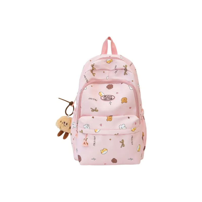 ERANGBEAR Nylon Backpack Women's Multicolor-5