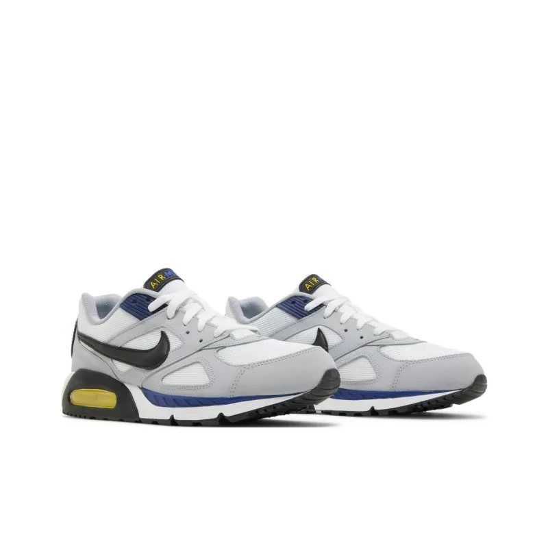 Nike Air Max Ivo Anti Slip Wear Resistant Low Top Running Shoes Men's Gray White Black-2
