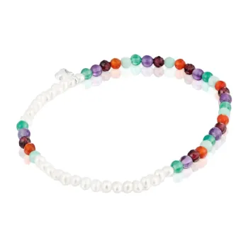 TAOSIXIONG 925 Sterling Silver Bracelets Women's Multicolor