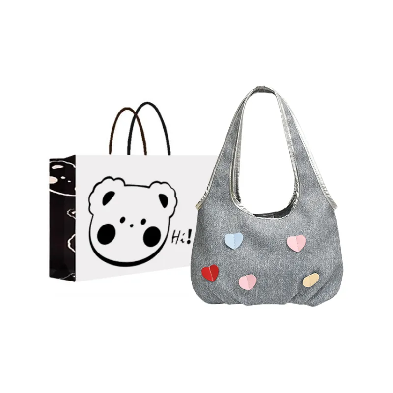 NX DOUGHNUT PU Handbag, Shoulder Bag Regular Women's Blue/White/Pink/Dark Brown-5