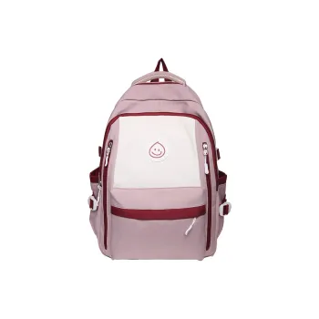 BALANG Nylon Backpack Men's Women's Couple's Pink/Blue/Black/Green/Khaki