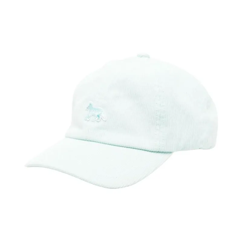 Maison Kitsune Baby Fox Patch Corduroy Cap-0