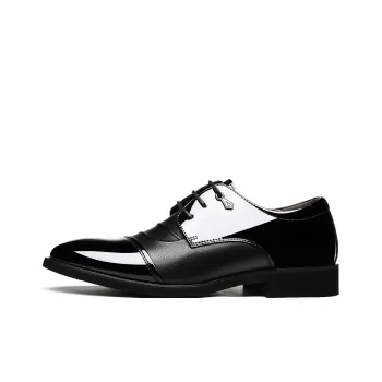 CHINT Dress Shoes Men Low Top Black