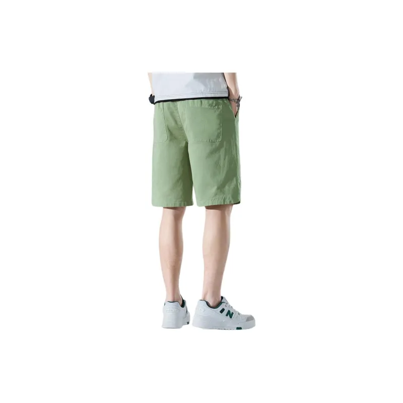 Tonlion Casual Shorts Men's Avocado Green-1