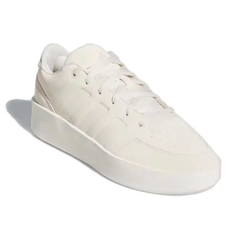 Adidas Anti Slip Wear Resistant Low Top Casual Shoes Unisex White-2