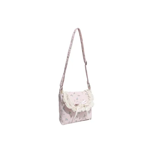 Elsvet Canvas Bag, Crossbody Bag, Shoulder Bag Regular Women's Lotus Color/Pink