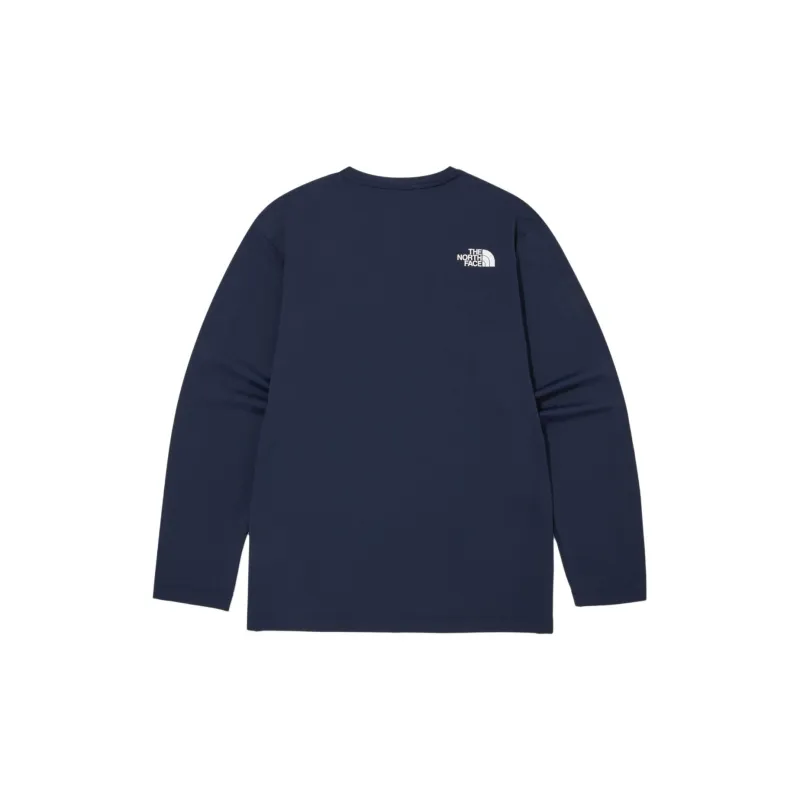 THE NORTH FACE ICE VIBE L/S R/TEE T Shirt Men's Marine-1