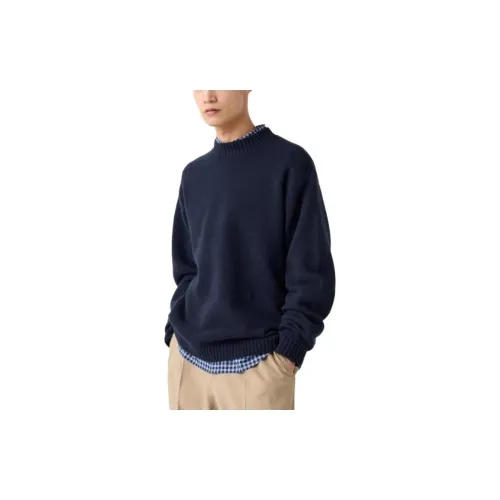 UNIQLO Sweaters Unisex Navy Blue