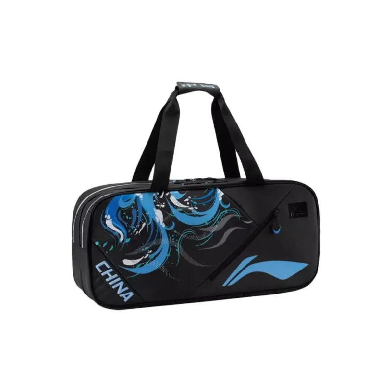 LiNing Polyester Badminton Bag, Gym Bag, Handbag Regular Unisex Black-1