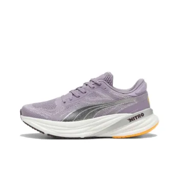 PUMA Magnify Nitro 2 Anti-Slip Wear-Resistant Low-Top Casual Running Shoes Women's Purple