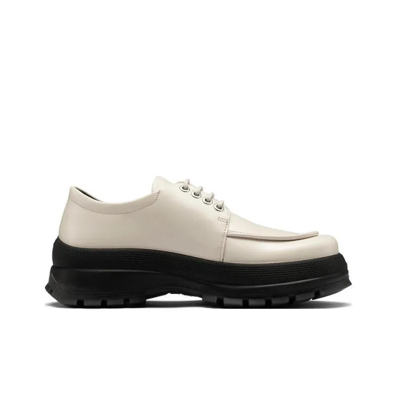 Ecco Casual Single Shoes Women's Beige-1