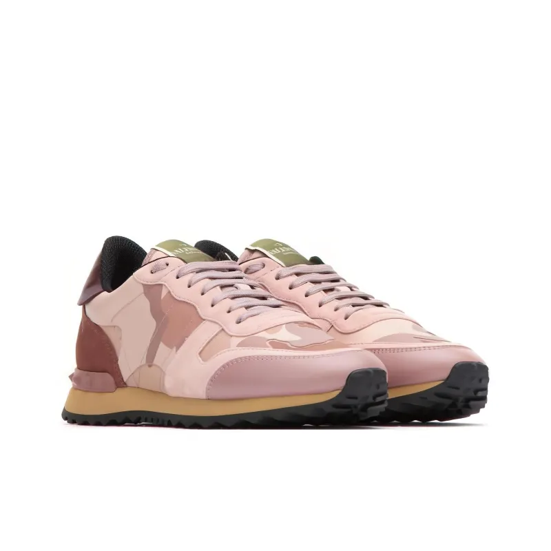 Valentino Women's Rockrunner 'Camo - Rose Pale'-2