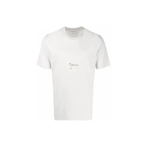 SAINT LAURENT T-Shirts Men White