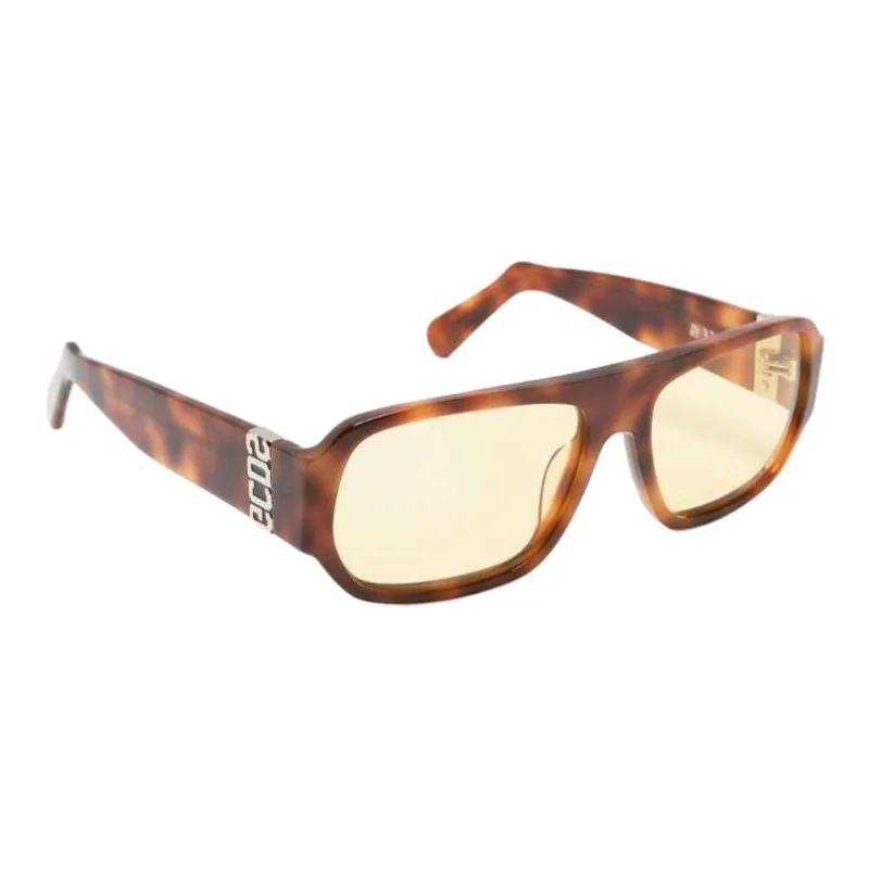 GCDS Tortoiseshell Oversize frame Sunglasses-2