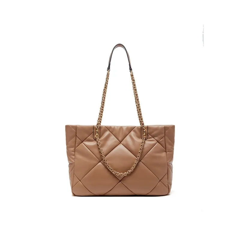 Montagut Sheepskin M Zip Tote Bag, Shoulder Bag Women's Black/Ecru/Yellow/Light Green/Stone Gray/Acorn/Ice Coffee-28