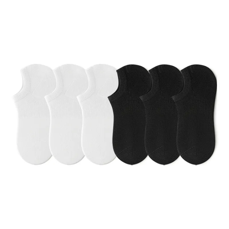 SHIWAJI No-Show Socks Men's 6 Pack-5