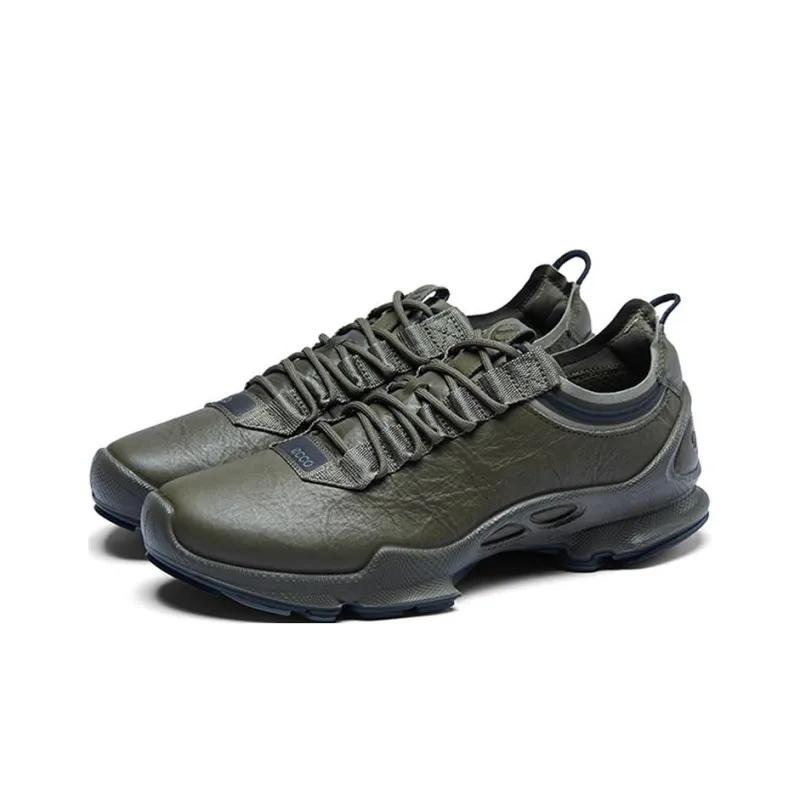 Ecco Biom C Cushioning Wear-Resistant Low-Top Casual Shoes Men's Army Green-3