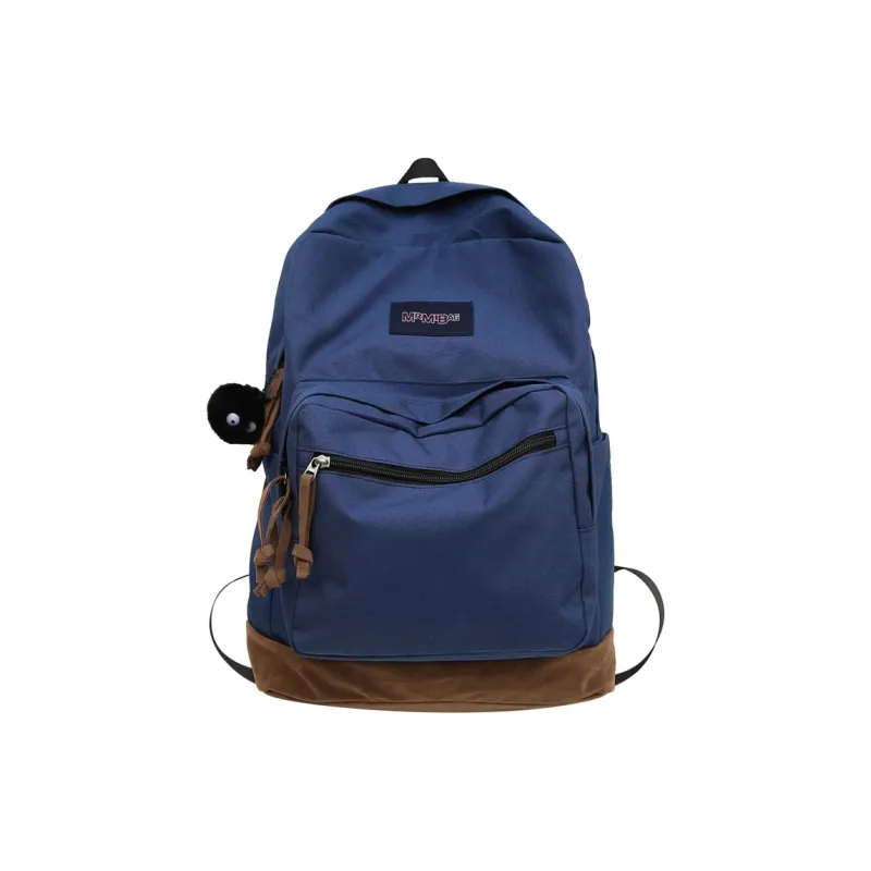 BRABOSTON Nylon Backpack Regular Unisex Ecru Light Gray/Black/Burgundy/Light Green/Dark Blue-20
