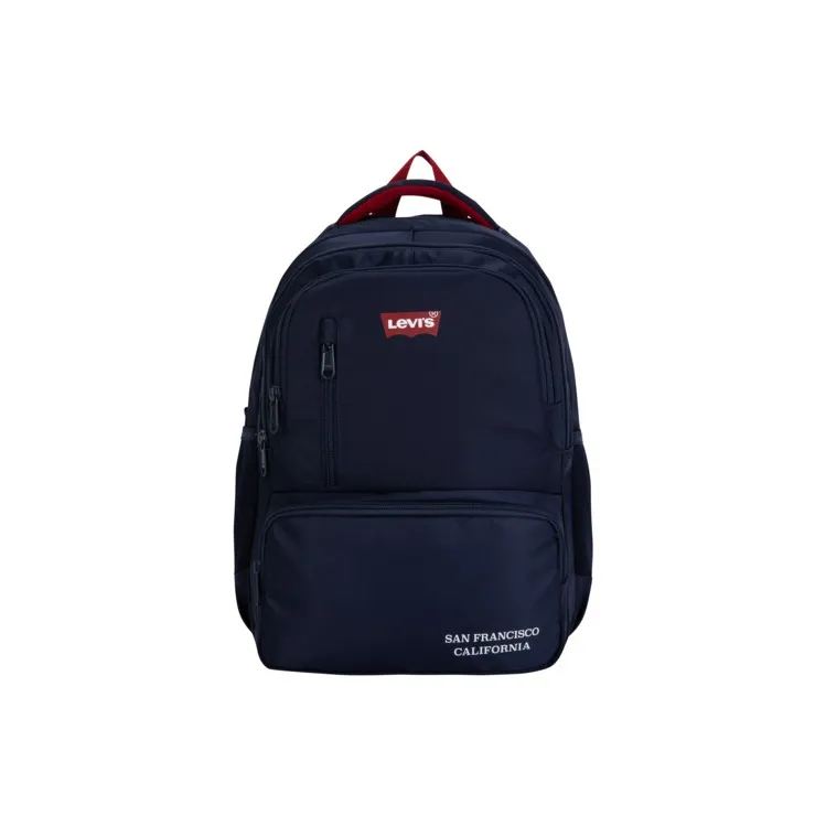 Levi’s Wear-Resistant Polyamide Backpack Regular Unisex Dark Blue-0