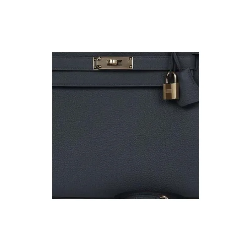 HERMES Togo Calfskin Kelly Bag Handbags Regular Women's H0 Misty Gray-5