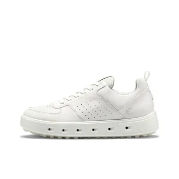 Ecco Street 720 Series Lightweight Low-Top Skateboard Shoes Men's White