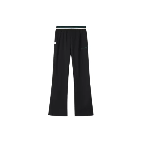 Le Coq Sportif Knitted Sweatpants Women's Dazzling Black