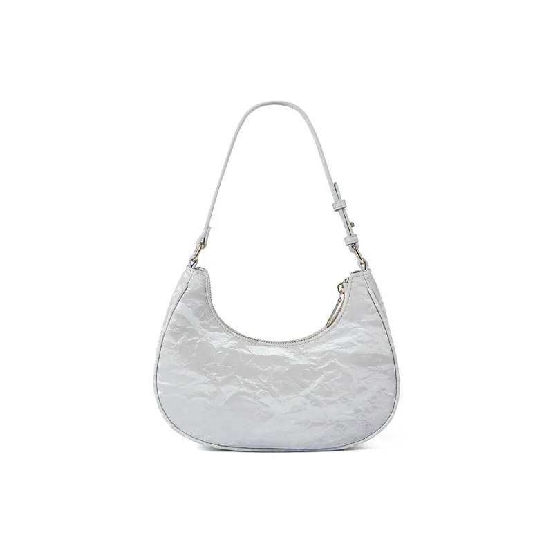 TUCANO PU Shoulder Bag Women's Light Sand/Light Camel/Space Silver-13