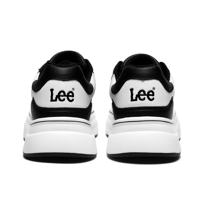 Lee Versatile Trendy, White Sneakers, Classic Fashion Commute Low Top Height Increasing Skateboard Shoes Men's-15