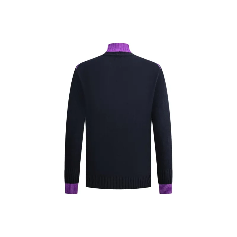 EMPORIO ARMANI Sweaters Men Navy Blue-1