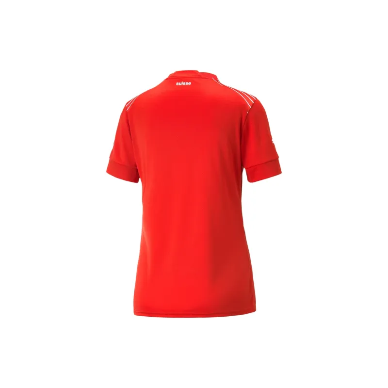 PUMA Switzerland Home Soccer Jerseys Women's Red-1